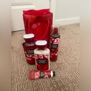 Brand new never used Bath and Body Works Japanese Cherry Blossom Set